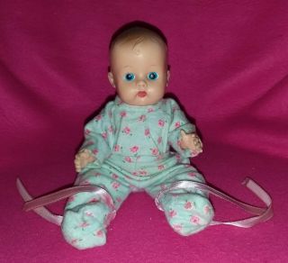 Vintage Vogue Jimmy Doll In Tagged Pajamas Ginny Ginnette Family Vgc ❤