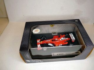 Hot Wheels Racing 1/43 Scale F - 2002 Ferrari F1 With Complete Correct Markings