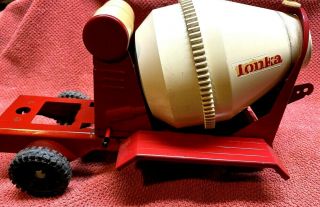 Tonka Gas Turbine 1960s Cement Mixer Chassis Drum & Front End In