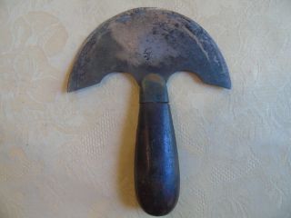 Antique Vintage Leather Tool C S Osborne Round Knife 5 - 1/8 " Wide