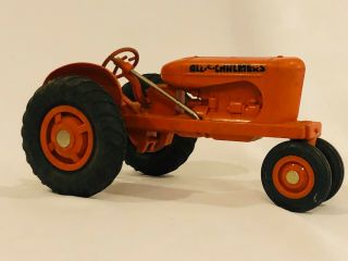 Vintage Product Miniatures Allis Chalmers Wd 1/16 Plastic Toy Farm Tractor