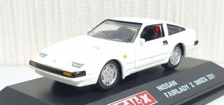 Real - X 1/72 Nissan Fairlady Z 300zx Z31 White Diecast Car Model