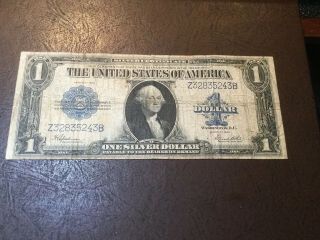 1923 1 Silver Certificate Large Note - See Photos For Note - See Others