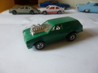 1975 Mattel Hot Wheels Poison Pinto Teal Sea Green Made In France