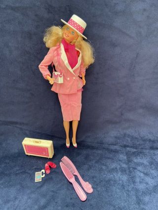 Barbie Doll Vintage Retro Mattel Day - To - Night 1984 With Acc