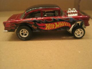 Hot Wheels 2018 Collectors Edition 55 Chevy Bel Air Gasser W/real Riders Loose