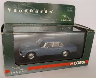 Corgi Vanguards Va08618 Jaguar Xj12 Lavender Blue 1:43 Scale Boxed