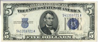 1923 $1 Silver Certificate United States - One Dollar Currency Large Note Lg626
