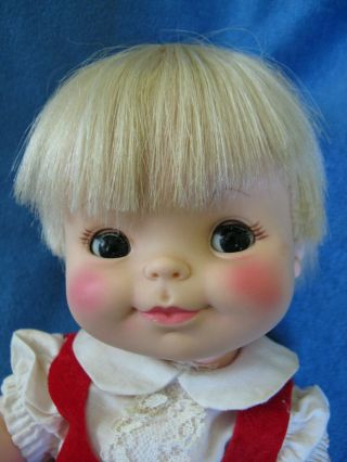 10.  5 " Effanbee Half Pint Baby Doll,  Vintage 1966 In Orig.  Clothes,  1/2 Pint Boy