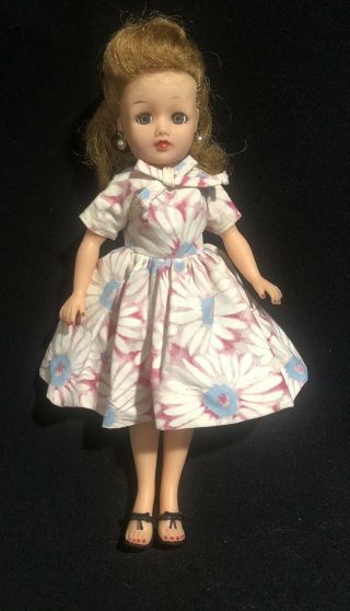 Vintage 1950’s 10” Little Miss Revlon Fashion Doll Long Blonde Hair