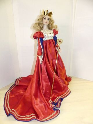 Franklin Queen Of Hearts Outfit Only Fits Tonner American Model & 22 " Bjds
