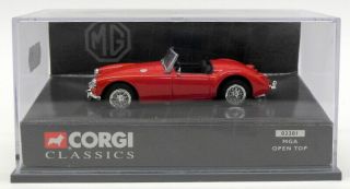 Corgi 1/43 Scale Diecast Model Car 03301 - Mga Open Top - Red