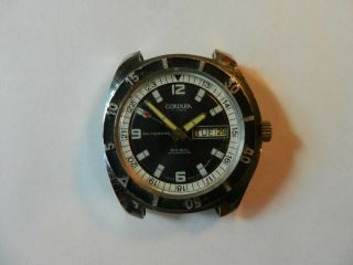 Vintage Cordura Sea Gull 17 Jewels Diver Watch 1960s Mens Automatic