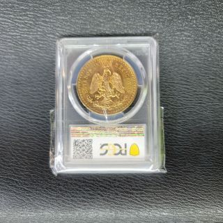 1943 Mexico Gold 50 Pesos - PCGS MS65 Centenario 2