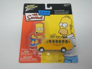 Johnny Lightning The Simpsons Springfield Elementary School Bus