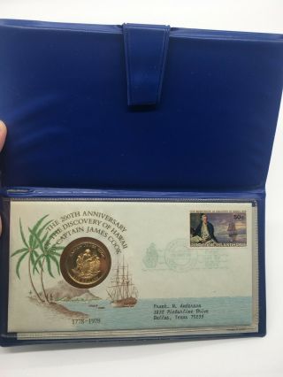 Cook Islands 1978 $200 Gold Proof Coin - Captain James Cook 16.  63g