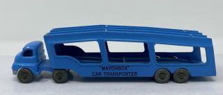 Matchbox Accessory Pack 2 Car Transporter With Grey Wheels - Mfg By Lesney