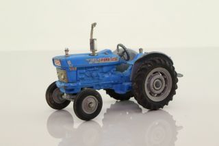 Corgi Toys 67; Ford 5000 Major Tractor; Blue,  Grey; V Good Unboxed