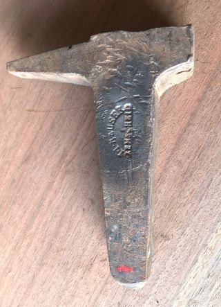 Vintage Blacksmith Antique Anvil Hardy Tool 2
