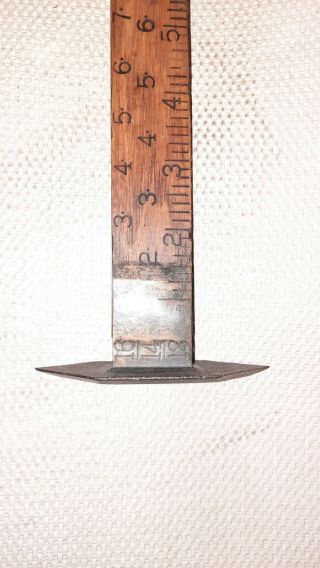 Antique Lufkin Rule Co.  Saginaw Mich Wood Lumber Logging Rule Scale