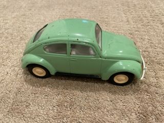 Tonka Volkswagen Beetle Toy Car Seafoam Vintage 1960 