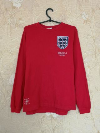 England 1966 World Cup Home Football Shirt Jersey 30.  07.  66 Umbro 66 Size L