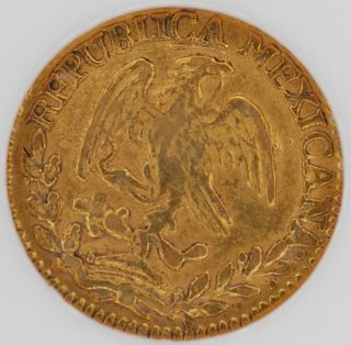 Mexico First Republic 1/2 Escudo 1825mo Jm Gold Coin