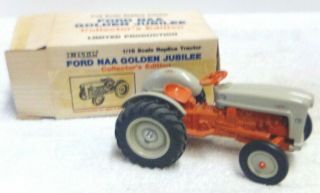 1986 Ertl Ford Naa 1/16 Golden Jubilee Tractor Collector Edition Farm Toy