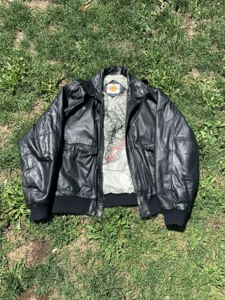 Hard Rock Cafe Las Vegas Save The Planet Vintage Leather Jacket Xl Rare
