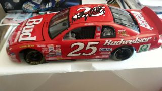 Action Wally Dallenbach signed 25 Budweiser Bank 1:24 Scale 2