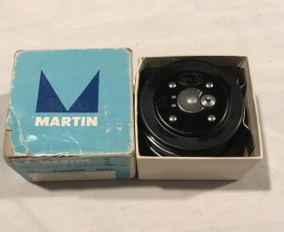 Vintage Martin Fly Fishing Reel Model 63 - Made In The Usa