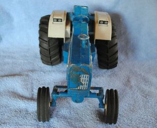 ERTL 1970’s Ford 8600 Tractor Die Cast Metal Vintage Toy 1/12 Scale Blue 3