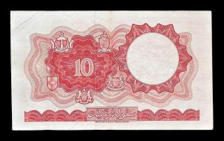 Malaya & British Borneo 10 Dollar 1961 Buffalo 3