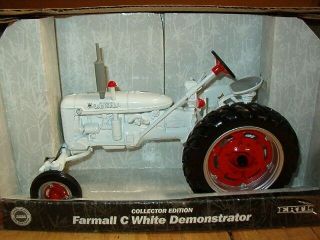 Ertl Farmall C White Demonstrator 1/16 Toy Tractor