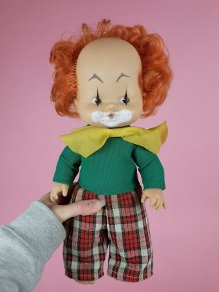 Creepy Old Vintage Doll Clown Horror Haunted Possessed Boy