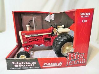2018 Tomy Toy Case Ih Farmall 1206 Farm Tractor Lights And Sound Big Farm Red