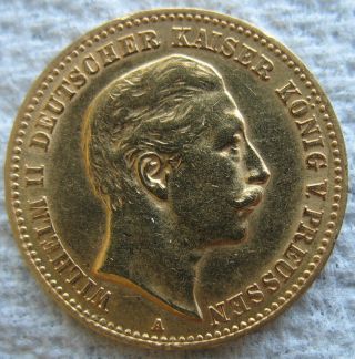 1904 - A German Prussia Gold 10 Mark