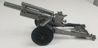 Vintage Marx Lumar Mobile Howitzer Artillery Toy Field Cannon 3