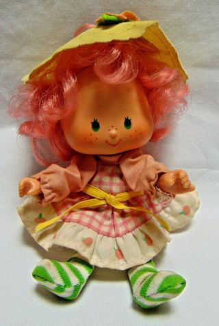 Vintage Strawberry Shortcake Party Pleaser Peach Blush Doll 1979
