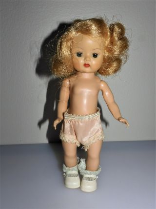 Vintage Nancy Ann Storybook 8 " Muffie Doll Slw Blonde