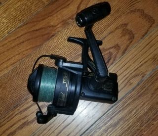 Shimano Speed Master Triton T55 - 3 Spinning Reel Fully Spooled W/ 20lb Test Mono