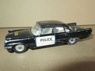 674P Dinky 258 England USA Police Car Desoto Fireflite 1:43 Meccano 3