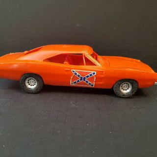 Dukes Of Hazzard General Lee 1969 Dodge Charger Processed Plastics 12 " Usa Made