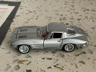 1963 Chevy Corvette Split Window Stingray Franklin 1:43 Silver