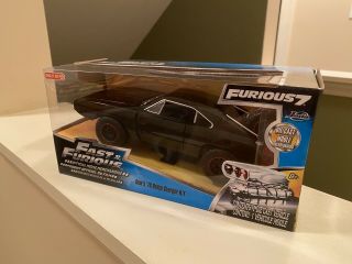 Dom’s 1970 Dodge Charger R/t Off Road Black 1/24 Fast & Furious 7 Jada Diecast