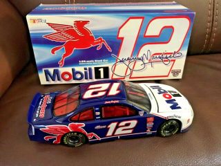 Action 1/24 Diecast Jeremy Mayfield 12 Mobil 1 1998 Ford Taurus Nascar