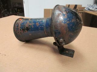 Antique Automobile 9 " 6 Volt Horn In Great Patina