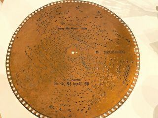 Regina Antique Music Box Disc 15 - 1/2 Liberty Bell,  The March 1257 Sousa Metal 8