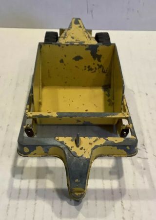 Vintage Hubley Earth Mover No.  1807 Trailer Only USA 3