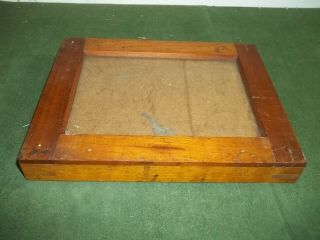 Antique E.  H.  T.  Anthony & Co Wooden Photo Contact Printing Frame 6.  75 X 4.  75